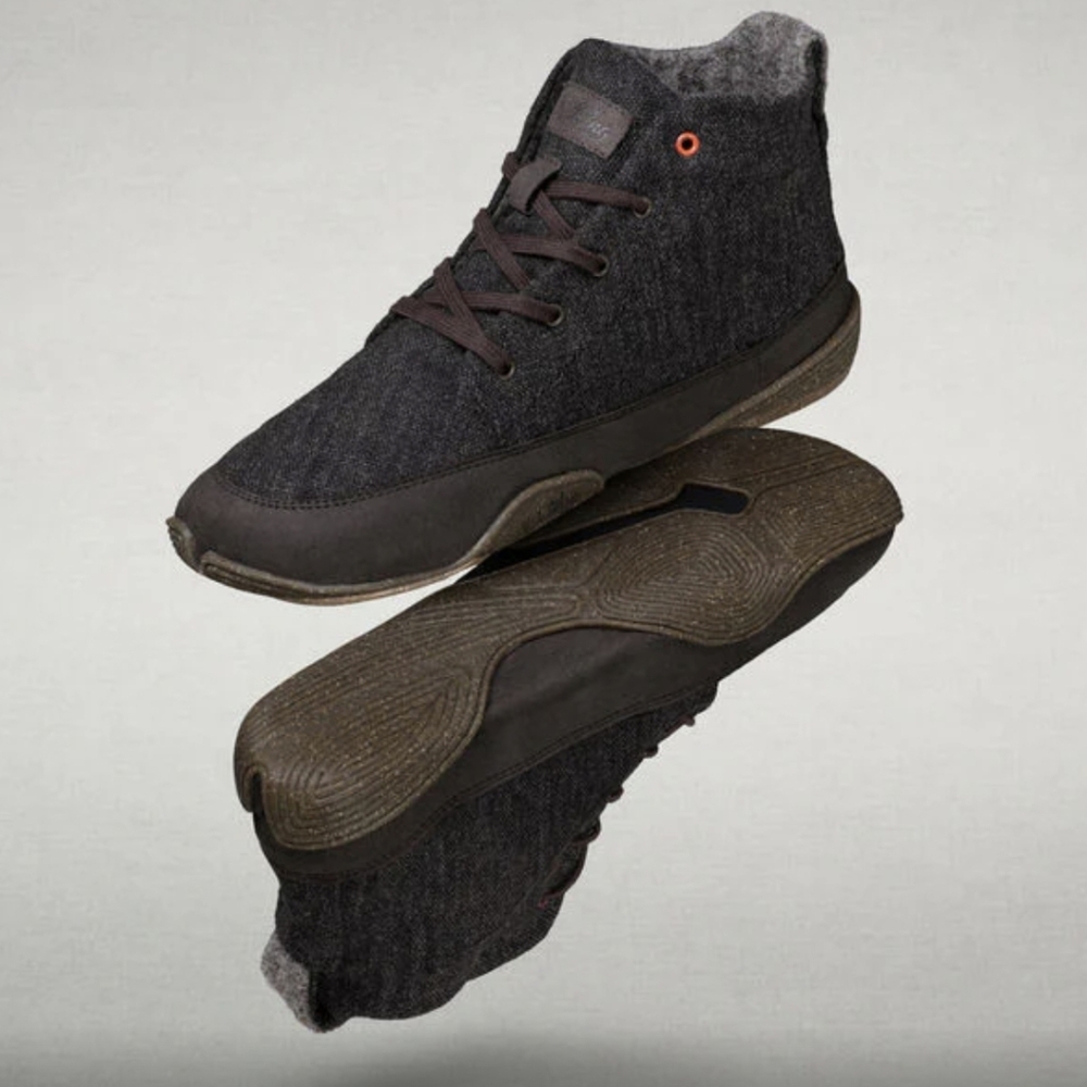 Wildling Barefoot Minimalist Wool Shoes Women's Size 7 Mens Size 5 North Wolf